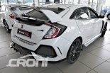 Nerez ochrana nraznku trapz Honda Civic X Type-R Hachback