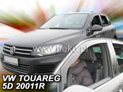 Protiprvanov plexi ofuky VW Touareg II 5D 10R