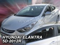 Protiprvanov plexi ofuky Hyundai Elantra V. 4D 10R