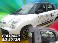 Protiprvanov plexi ofuky Fiat 500L 12R (+zadn)