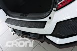 Nerez ochrana nraznku trapz Honda Civic X Type-R Hachback