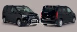 Nerez zadn ochrann rm 63 mm Opel Combo 2018-