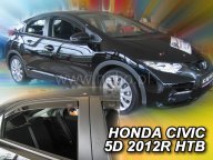 Protiprvanov plexi ofuky Honda Civic 5D 12R (+zadn) htb