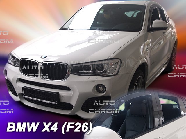 Protiprvanov plexi ofuky BMW X4 F26 5D 13R (+zadn) - Kliknutm na obrzek zavete