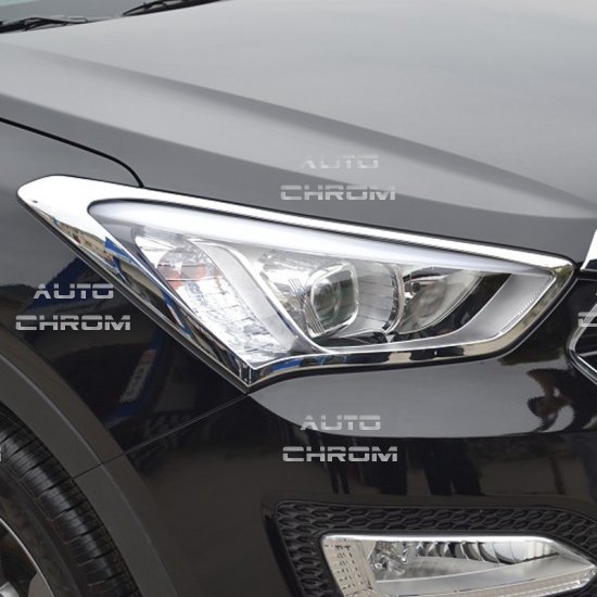 Chrom rmeky pednch svtel Hyundai Santa Fe II - Kliknutm na obrzek zavete