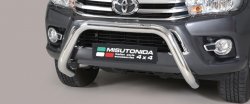 Nerez pedn ochrann rm 76 mm Toyota Hilux VIII