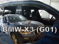 Protiprvanov plexi ofuky BMW X3 G01 5D 17R (+zadn)