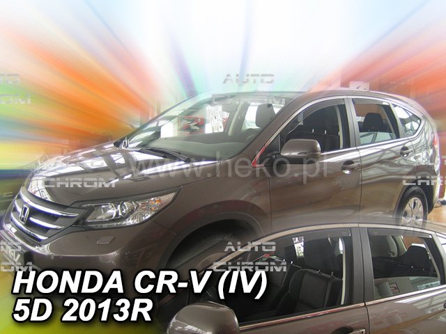 Protiprvanov plexi ofuky Honda CRV 5D 12R (+zadn) - Kliknutm na obrzek zavete