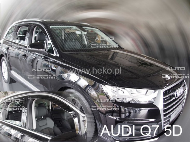 Protiprvanov plexi ofuky Audi Q7 II 5D 15R (+zadn) - Kliknutm na obrzek zavete