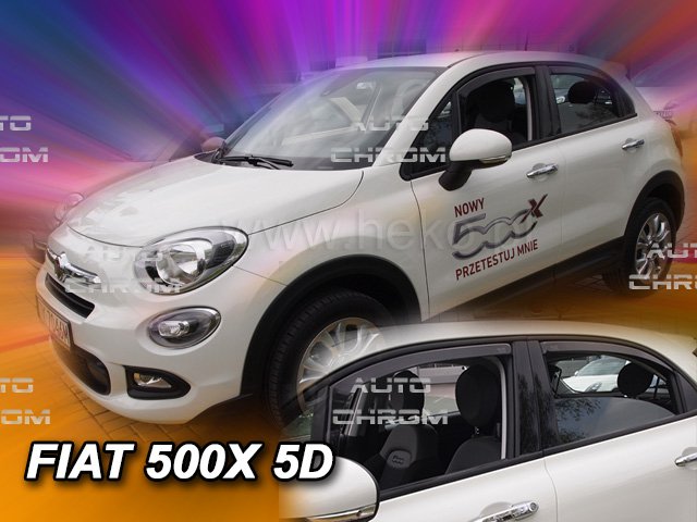 Protiprvanov plexi ofuky Fiat 500X 5D 15R (+zadn) - Kliknutm na obrzek zavete