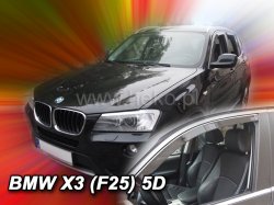 Protiprvanov plexi ofuky BMW X3 F25 5D 10R