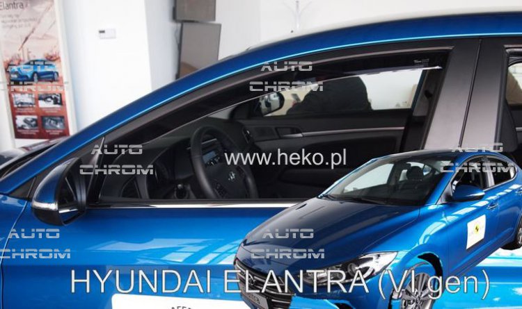 Protiprvanov plexi ofuky Hyundai Elantra VI 4D 16R - Kliknutm na obrzek zavete