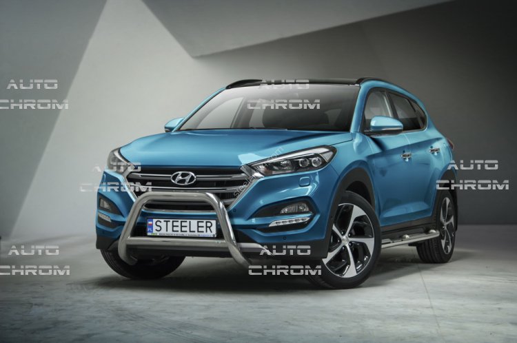 Nerez pedn ochrann rm 70 mm Hyundai Tucson III - Kliknutm na obrzek zavete