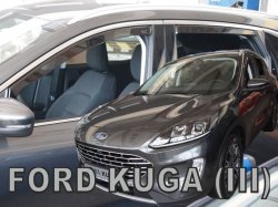 Deflektory oken - ofuky Ford Kuga 2019- pedn + zadn