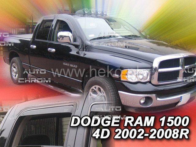 Protiprvanov plexi ofuky Dodge Ram 1500 4D 02R-->08R+ (zadn) - Kliknutm na obrzek zavete