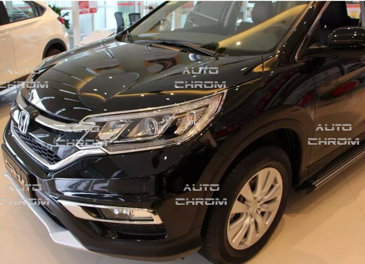 Chrom rmeky pednch svtel Honda CR-V IV Facelift - Kliknutm na obrzek zavete