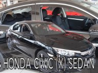 Protiprvanov plexi ofuky Honda Civic 5D 17R (+zadn) sed