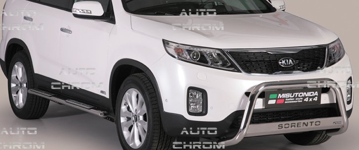 Nerez pedn ochrann rm 63 mm Kia Sorento II FL - Kliknutm na obrzek zavete