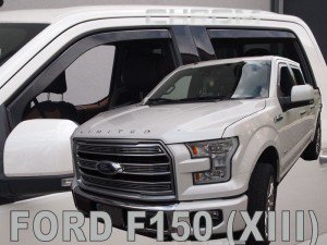 Protiprvanov plexi ofuky Ford F-150 4D 14R (+zadn) - Kliknutm na obrzek zavete