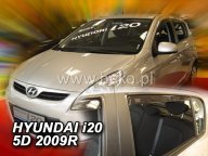 Protiprvanov plexi ofuky Hyundai i20 5D 09R (+zadn)