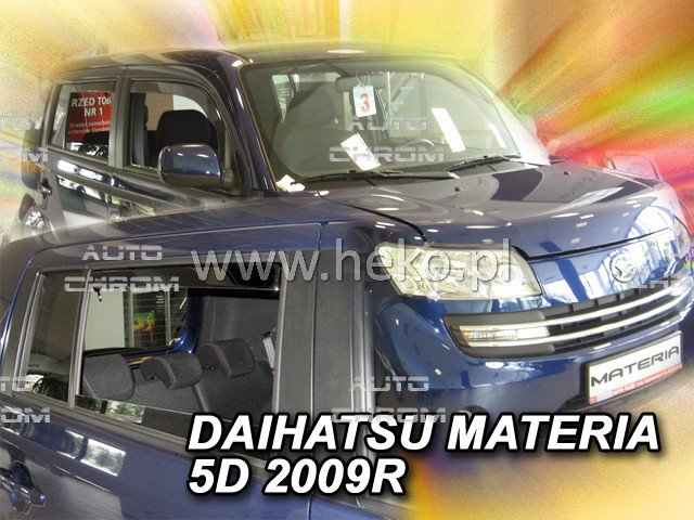 Protiprvanov plexi ofuky Daihatsu Materia 5D 06R (+zadn) - Kliknutm na obrzek zavete