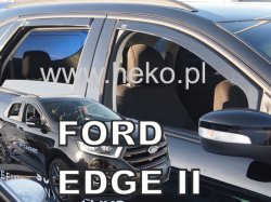 Protiprvanov plexi ofuky Ford Edge 5D 16R (+zadn)