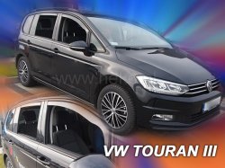 Protiprvanov plexi ofuky VW Touran II 5D 15R (+zadn)