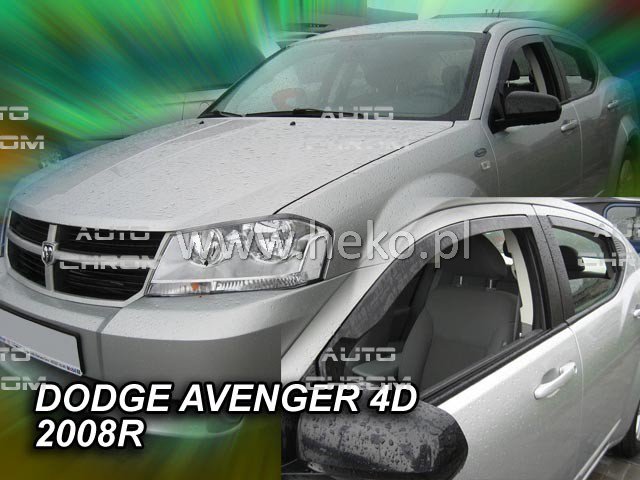 Protiprvanov plexi ofuky Dodge Avenger 4D 08R - Kliknutm na obrzek zavete