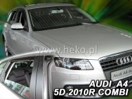 Protiprvanov plexi ofuky Audi A4 B8 5D 09R (+zadn)combi