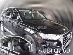 Protiprvanov plexi ofuky Audi Q7 II 5D 15R (+zadn)