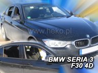 Protiprvanov plexi ofuky BMW serie 3 F30 4D 12R (+zadn)