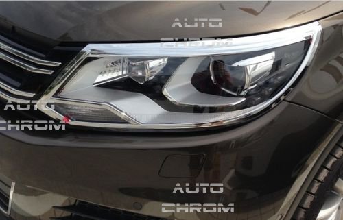 Chrom rmeky pednch svtel Volkswagen Tiguan Facelift - Kliknutm na obrzek zavete