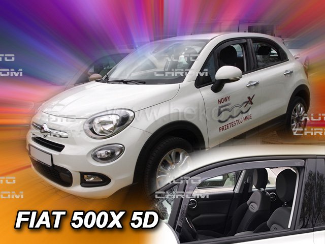 Protiprvanov plexi ofuky Fiat 500X 5D 15R - Kliknutm na obrzek zavete