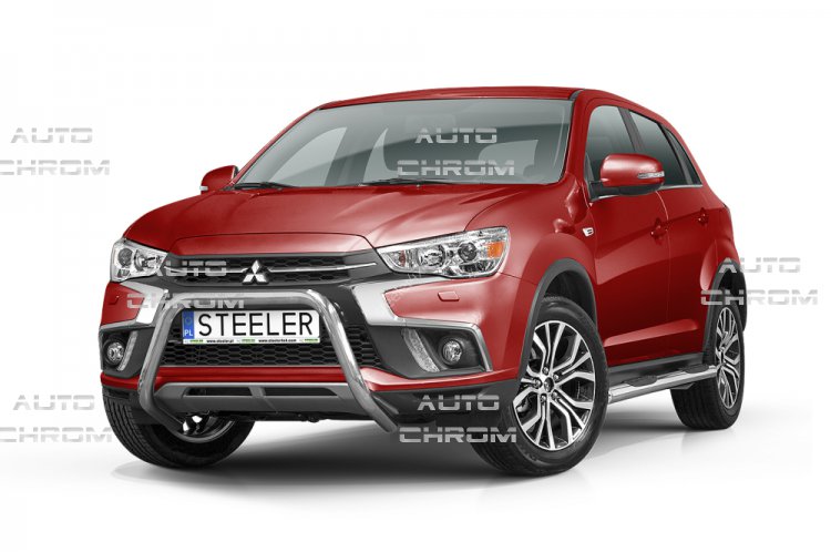 Nerez pedn ochrann rm 60 mm Mitsubishi Asx 2017-2019 - Kliknutm na obrzek zavete