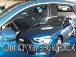 Protiprvanov plexi ofuky Audi A3 Y8 5D 20R (+zadn) Sportback