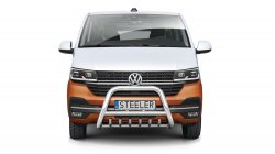 Nerez pedn ochrann rm s mkou Volkswagen Transporter T6.1