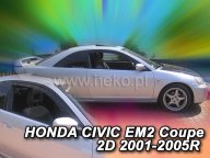 Protiprvanov plexi ofuky Honda Civic 2D EM2 01R-->05R coupe