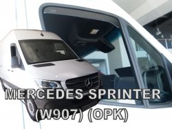 Deflektory oken - ofuky Mercedes Sprinter 2018-