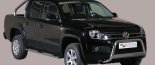 Nerez pedn ochrann rm 63 mm Volkswagen Amarok Highline