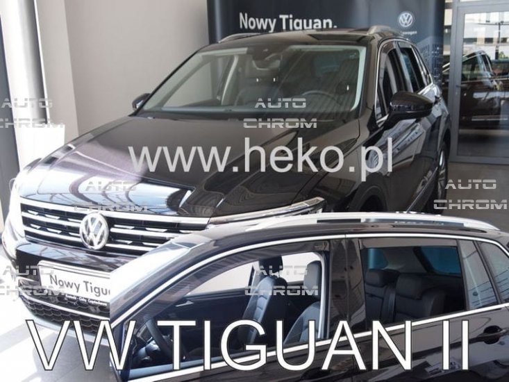 Protiprvanov plexi ofuky VW Tiguan II 5D 16R (+zadn) - Kliknutm na obrzek zavete