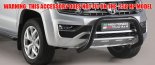 Nerez pedn ochrann rm 76 mm Volkswagen Amarok 2016-