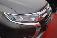 Chrom rmeky pednch svtel Mitsubishi Outlander III 2015-