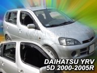 Protiprvanov plexi ofuky Daihatsu YRV 5D 00-05R + zadn