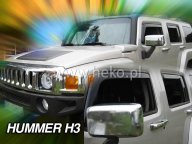 Protiprvanov plexi ofuky Hummer H3 5D (+zadn)