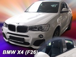 Protiprvanov plexi ofuky BMW X4 F26 5D 13R (+zadn)