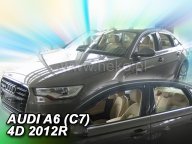 Protiprvanov plexi ofuky Audi A6 C7 4D 11R (+zadn) sed