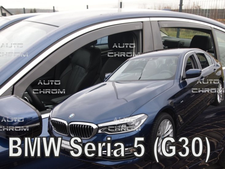 Protiprvanov plexi ofuky BMW serie 5 G30 5D 17 (+zadn) sed - Kliknutm na obrzek zavete