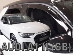 Protiprvanov plexi ofuky Audi A1 II 5D 18R (+zadn)