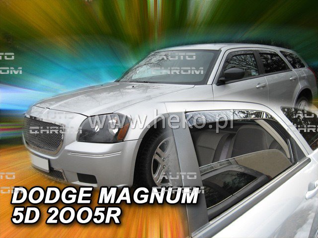 Protiprvanov plexi ofuky Dodge Magnum 5D 05R-->08R (+zadn) - Kliknutm na obrzek zavete