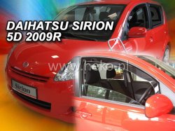 Protiprvanov plexi ofuky Daihatsu Sirion 5D 05R